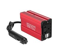 Convertisseur onduleur Voiture Onduleur Puissance 150W/300W 200W/400W 12V DC À 110V/220V AC Adaptateur Prise Voiture Convertisseur Sortie avec Ports Charge Rapide(200W 12V 220V 50HZ)