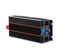 Convertisseur onduleur Voiture Onduleur Puissance 5000W 4000W 3000W 12V 24V DC À 220V AC Voiture Onde Sinusoïdale pour Convertisseur Télécommande Prise UE(4000W,12V)