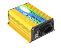 Convertisseur onduleur Voiture Onduleur Puissance Voiture Pointe 300W Évalué 3000W 12V DC 220V AC Prise Double USB 42a Charge Rapide 8 Protections Lumière LED(Brazil 12V 220V)