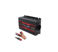 Convertisseur onduleur Voiture Onduleur Solaire avec Écran LCD Automobiles DC 12V/24V À AC 220V 230V 1500W/2000W/2600W Convertisseur Tension Noir Prise UE(1500W 12V Black)