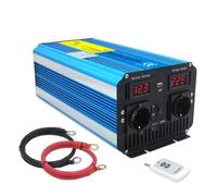 Convertisseur Onduleur Voyage Extérieur Caravane 2000 W-8000 W Convertisseur d'onde Sinusoïdale DC12 V/24 V/48 V-AC110 V 127 V 220 V Onduleur(48V 220V Universal,3500W-7000W RC)
