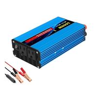 Convertisseur Ondulr Sinoïdal Pur 12V vers 110V CA 16000W - 4000W Convertissr Puissance 60Hz Accessoires Voiture Solaires avec LED Et Prise Américaine(12V 110V 1600W 60HZ)