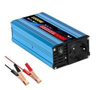 Convertisseur Ondulr Solaire 1000 W 12 V CC vers 220 V CA 50 Hz Convertissr À Onde Sinoïdale Pure avec Écran LED Prise Power Inverter(1000W)
