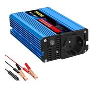 Convertisseur Ondulr Solaire 1000 W 12 V CC vers 220 V CA 50 Hz Convertissr À Onde Sinoïdale Pure avec Écran LED Prise Power Inverter(1600W)