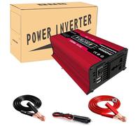 Convertisseur Panneau Solaire 220 Volts 110 Volts 18 V 18 W Kit Complet Onduleur 12 V À 220 V 110 V 600 W Convertisseur Transformateur Système De Panneaux Power Inverter(1x Inverter 12V-110V)