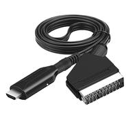 Convertisseur péritel vers HDMI Adaptateur Audio vidéo 1080P entrée péritel vers Sortie HDMI for HDTV Sky Box Prise STB for HD TV DVD