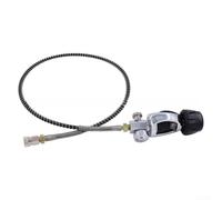 Convertisseur Plongée 36po G5/8 Vanne Test pour bouteille Convertisseur | Interface G5/8 DIN, raccord pour rapide 8mm, compatible valves plongée standard, installation facile