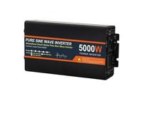 Convertisseur Prise UE 5000W 4000W Onduleur 12V 24V À AC 220V Onde Sinusoïdale Onduleur pour Énergie Solaire Transformateur Tension Convertisseur Fréquence Onduleur(12V,5000W_Europe)