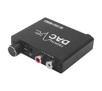 Convertisseur professionnel 192KHz, convertisseur de son numérique analogique 3.5mm, adaptateur pour Console de jeu, contrôle du son