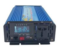 Convertisseur Puissance Maximale 3000W 1500W DC 12V À AC 220V 230V 240V 50HZ Onduleur Onde Sinusoïdale pour avec Affichage Tension Onduleur