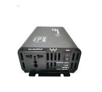 Convertisseur Puissance Onduleur À Onde Sinusoïdale pour 300W Hors Réseau 12/24/48/60/72/84V DC 100/110/120/220/230V AC avec Convertisseur USB(300W 50hz,12V(10-15VDC),100VAC)
