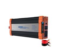 Convertisseur Puissance Onduleur Onde Sinusoïdale pour 12V 24V 48V À 220-240V 1000W 2000W 3000W 4000W LCD USB Portable Voiture Maison Extérieur(2000W,12V)