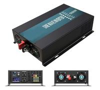 Convertisseur Puissance Onduleur Solaire Onde Sinusoïdale pour Convertisseur 1000W/1500W/2000W/2500/3000W/5000W/8000W 12V/24V/48V DC 110V/120V/220V/230V AC(5000W LED Display,24V,110-120V)