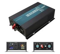 Convertisseur Puissance Onduleur Solaire Onde Sinusoïdale pour Convertisseur 1000W/1500W/2000W/2500/3000W/5000W/8000W 12V/24V/48V DC 110V/120V/220V/230V AC(2500W LED Display,12V,110-120V)