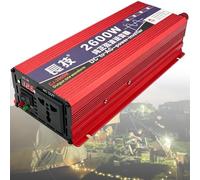 Convertisseur Pur Sinus 12V/24V/48V/60V/72V DC À 220V AC Onduleur