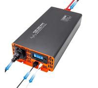 Convertisseur Pur Sinus Convertisseur Onduleur 12 V 220 V 24 V 50 Hz 1500 W CC vers CA Alimentation Électrique Prise UE Voiture Onduleur(1500W 24V to 220V)