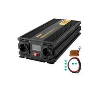 230V 2500W Onduleur Pur Sinus - VEVOR - DC 12V à AC Convertisseur Sinusoïdal Pur - LCD