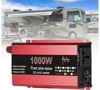 Convertisseur Pur Sinus Onduleur Puissance de Pointe1000W 1600W 2200W 3000W Convertisseur Pur Sinus 12V 24V 220V 230V Transformateur de Tension Adaptateur de Voiture (24V,1000W)