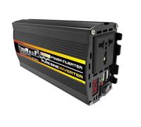 Convertisseur Pur Sinus Onduleur Universel Voiture 3000 W Onde Sinusoïdale 12 V vers 110 V/220 V Hors Réseau Convertisseur Multiprises Voiture Onduleur(12V to 110V)