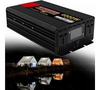 Convertisseur Pur Sinus Tension1200W/1600W/2000W/2500W/3000W/4000W/5000W/6000W/8000W DC 12V/24V/48V/60V/72V à AC 110V/220V 230V Transformateur Tension Puissance Onduleur Solaire(4000W,48Vto220V)