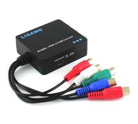 Convertisseur Rca Pour Composante 5 X Rca Ypbpr Vers 3 X Rca Cvbs Composite | Composite Vers Convertisseur Av (Péritel)