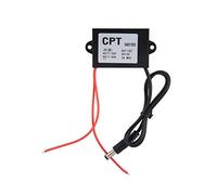 Convertisseur-régulateur d’Alimentation AC-DC 24 V vers 12 V, convertisseur abaisseur de Tension 3 A 36 W avec Protection Contre Les surintensités pour écran LED, Audio de Voiture