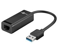 Convertisseur réseau USB 3.0 Gigabit Ethernet USB-A-RJ45 39038