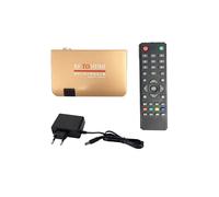 Convertisseur RF vers HDMI compatible avec boîtier TV analogique et numérique, télécommande, prise européenne - Cadeau spécial