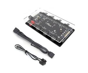 Convertisseur RGB universel, transformation 12V à 5V, RGB pour boîtier, Installation facile avec aimant et Hub de