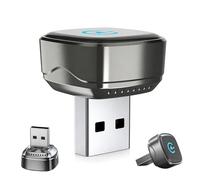 Convertisseur sans fil pour écran de voiture - Électronique pour véhicules à transmission stable, convertisseur vidéo portable | Adaptateur USB sans fil pour écran de voiture pour musique, streaming