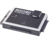 Convertisseur SATA Renkforce [1x USB 2.0 type A mâle - 1x IDE femelle 40 pôles, IDE femelle 44 pôles, SATA mâle 7+15 pôles]