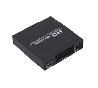 Convertisseur SCART HDMI Vers Full HD 1080p Avec Adaptateur Secteur UE/US For TVHD Et Connexion De Données(EU plug)