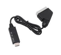 Convertisseur SCART vers HDMI, bascule entre 720P/1080P, noir, pour Xbox Original