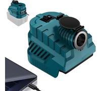 Convertisseur Step Down pour prise de voiture Makita 18 V vers 12 V | Adaptateur de batterie pour Makita 18 V BL1850B - Chargeur USB Type-C - Adaptateur de batterie pour réfrigérateur de voiture