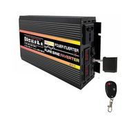 Convertisseur Tension Convertisseur Charge pour Voiture 8000/10000W Écran LCD Onduleur Solaire 12V 24V 48V vers 110V/220V Transformateur Tension À Onde Sinusoïdale(60V,220V(210-230V) 60HZ,12KW)