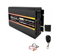 Convertisseur Tension Convertisseur Charge pour Voiture 8000/10000W Écran LCD Onduleur Solaire 12V/24V vers 110V/220V Transformateur Tension À Onde Sinusoïdale(60V,12KW controll)