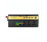 Convertisseur Tension Convertisseur De Tension 12/24 V vers 220 V Onduleur Sinusoïdal Modifié 3000/4000/5000/6000 W Affichage Numérique LCD(24V,5000W)
