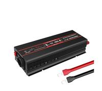 Convertisseur Tension Convertisseur De Tension Solaire Portable DN-022, Onduleur À Onde Sinusoïdale, 12 V CC vers 220 V CA, Puissance Continue 1500 W(Black 12V 1800W)