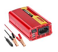 Convertisseur Tension Onduleur 600 W, 1500 W, 2000 W, 2500 W, 12 V/24 V CC vers 110 V/220 V CA, 60 Hz, avec Deux Ports USB, Prise Brésil(12V,110V 60HZ Brazil,1500W)
