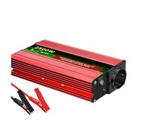 Convertisseur Tension Onduleur Sinusoïdal Modifié 3000 W 4000 W AC 12 V À 220 V 50 Hz Convertisseur Accessoires Automobiles LED Solaire Prise Standard Européenne(12V2500W50HZ EU)