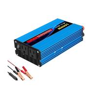 Convertisseur Tension Onduleur Sinusoïdal Pur 12 V/24 V vers 110 V CA 16000 W/4000 W Convertisseur Puissance 60 Hz avec LED Et Prise Américaine Accessoires pour Voiture(24V 110V 1600W 60HZ)