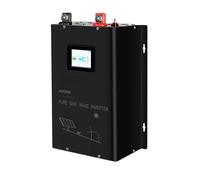 Convertisseur Tension Onduleur Sinusoïdal Pur 4000 W 24 V/36 V/48 V/72 V/96 V CC vers 110/220 V 120/240 V CA Convertisseur pour Générateur Solaire À Batterie(120V 240V,Europe,110V)