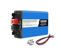 Convertisseur Tension Onduleur Sinusoïdal Pur 5000 W/4000 W, Convertisseur Portable 12 V/24 V CC vers 220 V CA, Convertisseur Batterie Externe, Transformateur Solaire(4000W-12V)