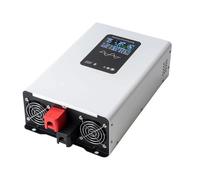 Convertisseur Tension Onduleur Sinusoïdal Pur 5000 W 6000 W 8000 W Convertisseur Puissance avec Écran LCD Tension DC12V/24V vers AC220V/110V pour Installation Solaire(72V,220V(60HZ) EU,8KW)