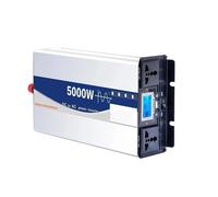 Convertisseur Tension Onduleur Solaire À Onde Sinusoïdale 6000W 8000W 12000W Chargeur Alimentation pour Maison Camping-Car Onduleur 12V 24V 48V 60V vers 110V 220V CA.(12V,230V 50HZ Uni,5KW)