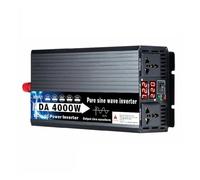 Convertisseur Tension Onduleur Solaire pour Voiture 4000 W 12V 24V 48V 60V 72V CC vers 110V 220V CA Double Affichage Numérique Onde Sinusoïdale(48V,220V-230V(60HZ),Europe)
