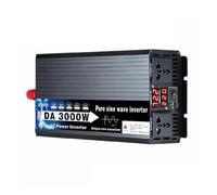 Convertisseur Tension Onduleur Solaire Voiture 3000 W 12V 24V 48V 60V 72V CC vers 110V 220V CA Double Affichage Numérique Onde Sinusoïdale(12V,240V(60HZ),Europe)