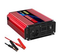Convertisseur Tension Onduleur Voiture À Onde Sinusoïdale 8000 W 7000 W 6000 W Prise UE Convertisseur Tension DC 12 V vers AC 220 V 50 Hz avec Écran LCD Intelligent(4000W EU)