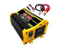 Convertisseur Tension Onduleur Voiture Peak 4000W 12V 220V/110V LED AC Convertisseur Chargeur Adaptateur Inverseur Double USB Transformateur Onde Sinusoïdale Modifiée(Black 110V)