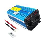 Convertisseur Tension Pur Sinus DC24V Vers AC220V Convertisseurs À Onde Sinusoïdale Puissance Crête 4000 W À 8000 W Caravanes Onduleurs Voyage Affichage LED(110V US,7000W Remote)